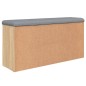vidaXL Schuhbank Sonoma-Eiche 102x32x50 cm Holzwerkstoff vidaXL Schuhbank Sonoma-Eiche 102x32x50 cm Holzwerkstoff