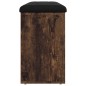 vidaXL Schuhbank Räuchereiche 102x32x50 cm Holzwerkstoff vidaXL Schuhbank Räuchereiche 102x32x50 cm Holzwerkstoff