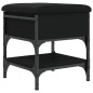 vidaXL Schuhbank Schwarz 42x42x45 cm Holzwerkstoff vidaXL Schuhbank Schwarz 42x42x45 cm Holzwerkstoff