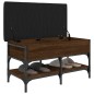 vidaXL Schuhbank Braun Eichen-Optik 82x42x45 cm Holzwerkstoff vidaXL Schuhbank Braun Eichen-Optik 82x42x45 cm Holzwerkstoff