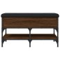 vidaXL Schuhbank Braun Eichen-Optik 82x42x45 cm Holzwerkstoff vidaXL Schuhbank Braun Eichen-Optik 82x42x45 cm Holzwerkstoff