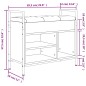 vidaXL Schuhbank Braun Eichen-Optik 65,5x32x57,5 cm Holzwerkstoff vidaXL Schuhbank Braun Eichen-Optik 65,5x32x57,5 cm Holzwerkstoff