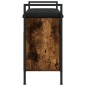 vidaXL Schuhbank Räuchereiche 65,5x32x57,5 cm Holzwerkstoff vidaXL Schuhbank Räuchereiche 65,5x32x57,5 cm Holzwerkstoff