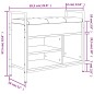 vidaXL Schuhbank Räuchereiche 65,5x32x57,5 cm Holzwerkstoff vidaXL Schuhbank Räuchereiche 65,5x32x57,5 cm Holzwerkstoff
