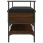 vidaXL Schuhbank Braun Eichen-Optik 85,5x42x57,5 cm Holzwerkstoff vidaXL Schuhbank Braun Eichen-Optik 85,5x42x57,5 cm Holzwerkstoff