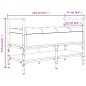 vidaXL Schuhbank Braun Eichen-Optik 85,5x42x57,5 cm Holzwerkstoff vidaXL Schuhbank Braun Eichen-Optik 85,5x42x57,5 cm Holzwerkstoff