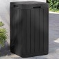 vidaXL Outdoor-Mülltonne Anthrazit 38x38x65 cm PP vidaXL Outdoor-Mülltonne Anthrazit 38x38x65 cm PP