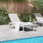 vidaXL Sonnenliege Grau 186x60x29 cm PP vidaXL Sonnenliege Grau 186x60x29 cm PP
