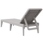 vidaXL Sonnenliege Grau 186x60x29 cm PP vidaXL Sonnenliege Grau 186x60x29 cm PP