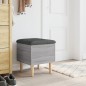vidaXL Sitzbank mit Stauraum Grau Sonoma 42x42x46 cm Holzwerkstoff vidaXL Sitzbank mit Stauraum Grau Sonoma 42x42x46 cm Holzwerkstoff