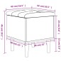 vidaXL Sitzbank mit Stauraum Grau Sonoma 42x42x46 cm Holzwerkstoff vidaXL Sitzbank mit Stauraum Grau Sonoma 42x42x46 cm Holzwerkstoff