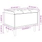 vidaXL Sitzbank mit Stauraum Sonoma-Eiche 62x42x46 cm Holzwerkstoff vidaXL Sitzbank mit Stauraum Sonoma-Eiche 62x42x46 cm Holzwerkstoff