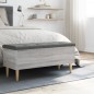 vidaXL Sitzbank mit Stauraum Grau Sonoma 102x42x46 cm Holzwerkstoff vidaXL Sitzbank mit Stauraum Grau Sonoma 102x42x46 cm Holzwerkstoff