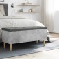 vidaXL Sitzbank mit Stauraum Betongrau 102x42x46 cm Holzwerkstoff vidaXL Sitzbank mit Stauraum Betongrau 102x42x46 cm Holzwerkstoff