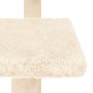 vidaXL Kratzbaum mit Liegeflächen Creme 98,5 cm vidaXL Kratzbaum mit Liegeflächen Creme 98,5 cm
