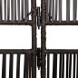 vidaXL Paravent 3-tlg. Braun Poly Rattan vidaXL Paravent 3-tlg. Braun Poly Rattan