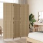 vidaXL Paravent 3-tlg. Beige Poly Rattan vidaXL Paravent 3-tlg. Beige Poly Rattan