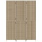 vidaXL Paravent 3-tlg. Beige Poly Rattan vidaXL Paravent 3-tlg. Beige Poly Rattan