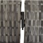 vidaXL Paravent 4-tlg. Grau Poly Rattan vidaXL Paravent 4-tlg. Grau Poly Rattan