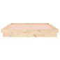 vidaXL Massivholzbett mit LEDs 180x200 cm vidaXL Massivholzbett mit LEDs 180x200 cm