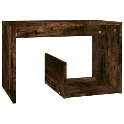vidaXL Beistelltisch Räuchereiche 59x36x38 cm Holzwerkstoff