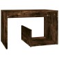vidaXL Beistelltisch Räuchereiche 59x36x38 cm Holzwerkstoff vidaXL Beistelltisch Räuchereiche 59x36x38 cm Holzwerkstoff