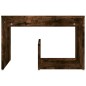 vidaXL Beistelltisch Räuchereiche 59x36x38 cm Holzwerkstoff vidaXL Beistelltisch Räuchereiche 59x36x38 cm Holzwerkstoff
