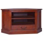 vidaXL TV-Eckschrank Klassisches Braun Massivholz Mahagoni vidaXL TV-Eckschrank Klassisches Braun Massivholz Mahagoni