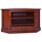 vidaXL TV-Eckschrank Klassisches Braun Massivholz Mahagoni vidaXL TV-Eckschrank Klassisches Braun Massivholz Mahagoni