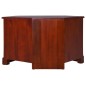 vidaXL TV-Eckschrank Klassisches Braun Massivholz Mahagoni vidaXL TV-Eckschrank Klassisches Braun Massivholz Mahagoni