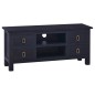 vidaXL TV-Schrank Hellschwarzer Kaffee 100x30x45cm Massivholz Mahagoni vidaXL TV-Schrank Hellschwarzer Kaffee 100x30x45cm Massivholz Mahagoni