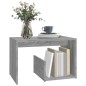 vidaXL Beistelltisch Grau Sonoma 59x36x38 cm Holzwerkstoff vidaXL Beistelltisch Grau Sonoma 59x36x38 cm Holzwerkstoff
