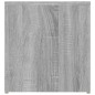 vidaXL Beistelltisch Grau Sonoma 59x36x38 cm Holzwerkstoff vidaXL Beistelltisch Grau Sonoma 59x36x38 cm Holzwerkstoff