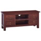 vidaXL TV-Schrank Klassisch Braun 100x30x45 cm Massivholz Mahagoni vidaXL TV-Schrank Klassisch Braun 100x30x45 cm Massivholz Mahagoni