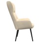vidaXL Relaxsessel Creme Stoff vidaXL Relaxsessel Creme Stoff