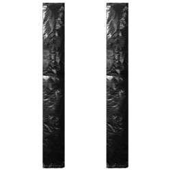 vidaXL Sonnenschirm-Schutzhüllen 2 Stk. mit Reißverschluss PE 250 cm