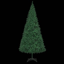 vidaXL Künstlicher Weihnachtsbaum Beleuchtung & Kugeln 500 cm Grün
