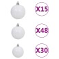 vidaXL Künstlicher Weihnachtsbaum Beleuchtung & Kugeln 500 cm Grün vidaXL Künstlicher Weihnachtsbaum Beleuchtung & Kugeln 500 cm Grün