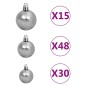 vidaXL Künstlicher Weihnachtsbaum Beleuchtung & Kugeln 500 cm Grün vidaXL Künstlicher Weihnachtsbaum Beleuchtung & Kugeln 500 cm Grün