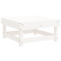 vidaXL 7-tlg. Garten-Lounge-Set Weiß Massivholz Kiefer vidaXL 7-tlg. Garten-Lounge-Set Weiß Massivholz Kiefer