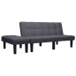 vidaXL 2-Sitzer-Sofa Dunkelgrau Stoff vidaXL 2-Sitzer-Sofa Dunkelgrau Stoff