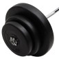 vidaXL Curlstange mit Gewichten 60 kg vidaXL Curlstange mit Gewichten 60 kg