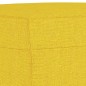 vidaXL 3-tlg. Sofagarnitur mit Kissen Hellgelb Stoff vidaXL 3-tlg. Sofagarnitur mit Kissen Hellgelb Stoff