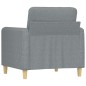 vidaXL Sessel Hellgrau 60 cm Stoff vidaXL Sessel Hellgrau 60 cm Stoff