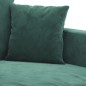 vidaXL 2-Sitzer-Sofa Dunkelgrün 140 cm Samt vidaXL 2-Sitzer-Sofa Dunkelgrün 140 cm Samt