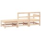 vidaXL 3-tlg. Garten-Lounge-Set Massivholz Kiefer vidaXL 3-tlg. Garten-Lounge-Set Massivholz Kiefer