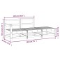 vidaXL 3-tlg. Garten-Lounge-Set Massivholz Kiefer vidaXL 3-tlg. Garten-Lounge-Set Massivholz Kiefer