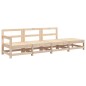 vidaXL 4-tlg. Garten-Lounge-Set Massivholz Kiefer vidaXL 4-tlg. Garten-Lounge-Set Massivholz Kiefer
