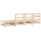 vidaXL 4-tlg. Garten-Lounge-Set Massivholz Kiefer vidaXL 4-tlg. Garten-Lounge-Set Massivholz Kiefer