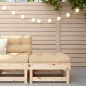 vidaXL Gartenhocker Massivholz Kiefer vidaXL Gartenhocker Massivholz Kiefer